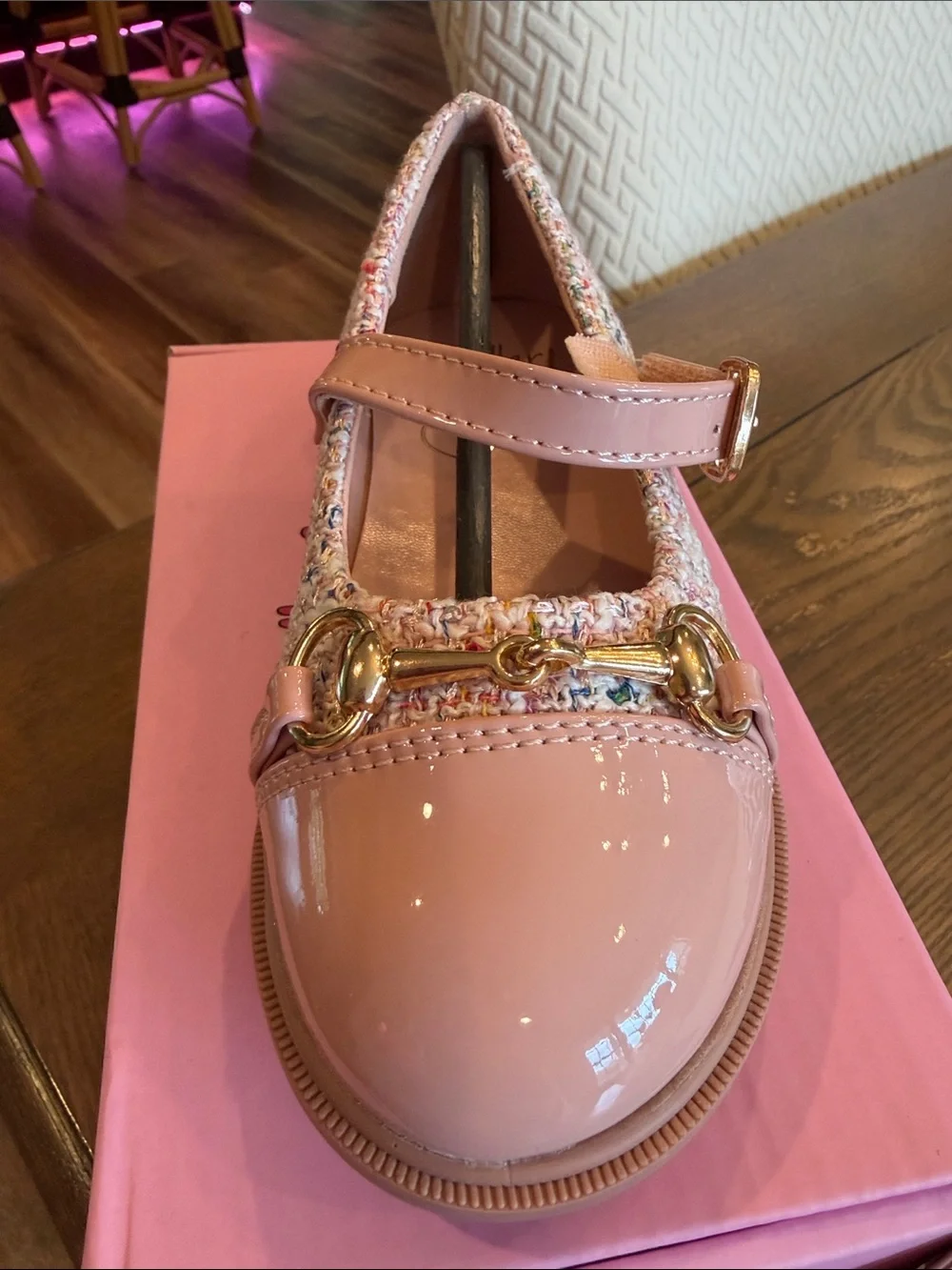 NEW! Olivia Miller Clear Skyz Toddler Girls' Flats